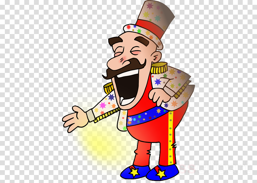 Giugno 2018 Circus Clipart Circus Clown - Circus Ringmaster Ornament (900x640), Png Download