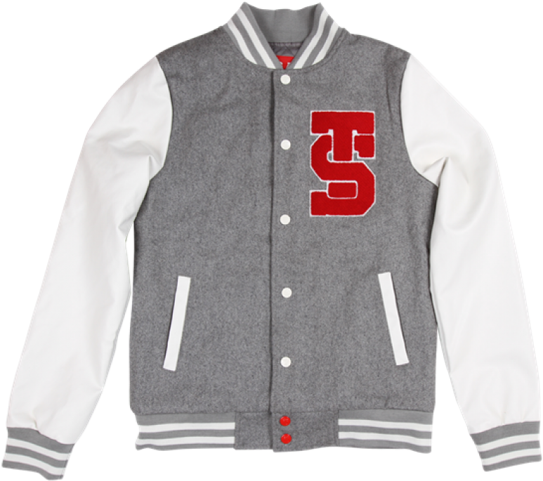 T&s Womens Wool Varsity Jacket - Australian Varsity Jacket (800x800), Png Download