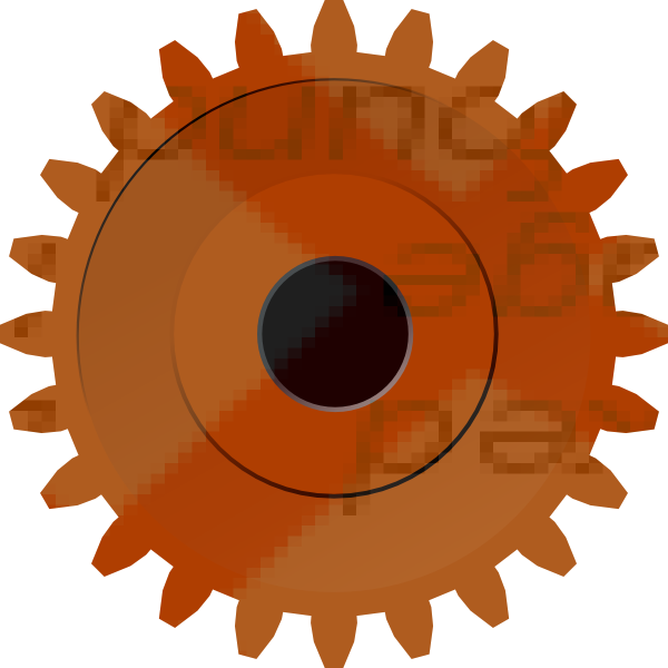 Steampunk Gear Clipart Public Domain - Gear Clipart (600x600), Png Download