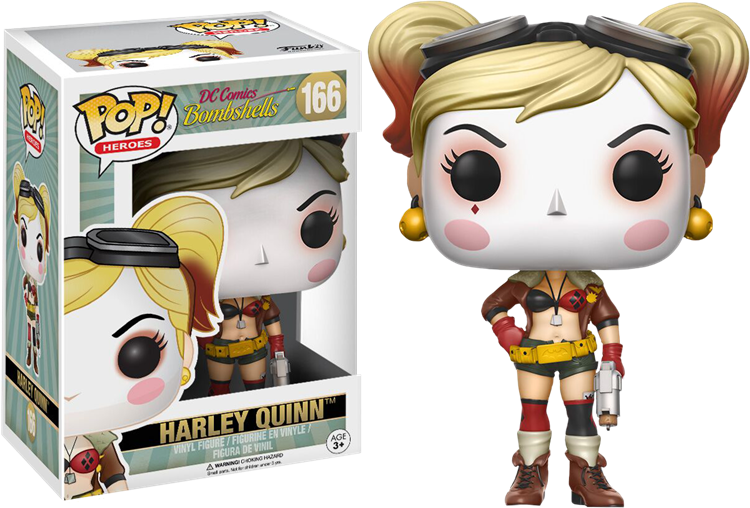 Funko Pop Dc Comics - Harley Quinn Bombshell Funko (750x508), Png Download