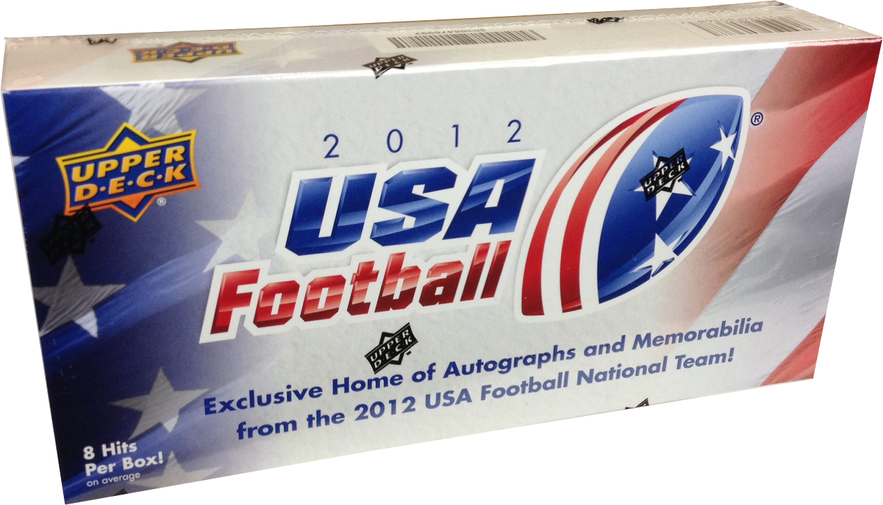 12 Upper Deck Usa Football Box Set (1272x727), Png Download