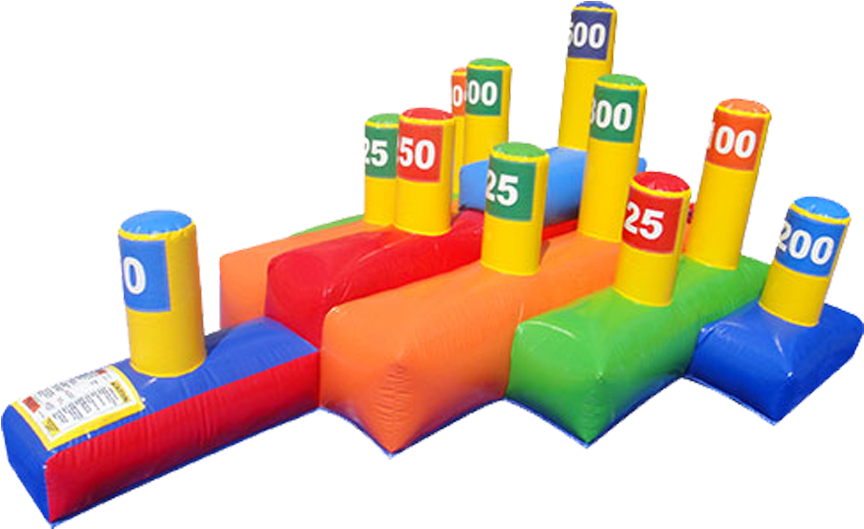 Hula Hoop Toss Rental For Parties In Austin Texas From - Hula Hoop Toss Inflatable (864x792), Png Download