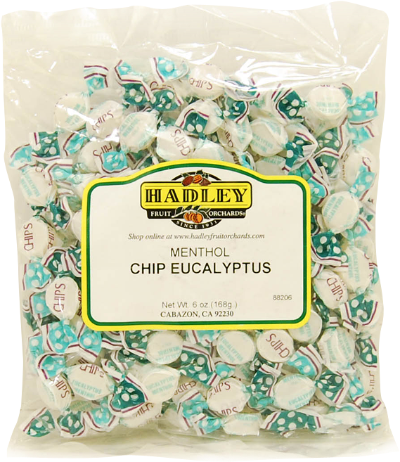 Menthol Chip Eucalyptus 6oz - Hadley Fruit Orchards (700x700), Png Download