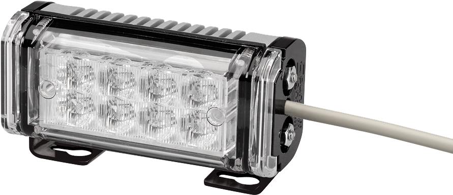 1 Of 2 Predator® 2 Led Deck/grille Light Images - Soundoff Signal Predator 2 Deck/grille Light, Red (1165x515), Png Download