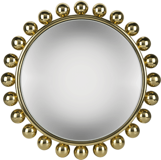 Mirror Frame Leopardo - Circle (800x800), Png Download
