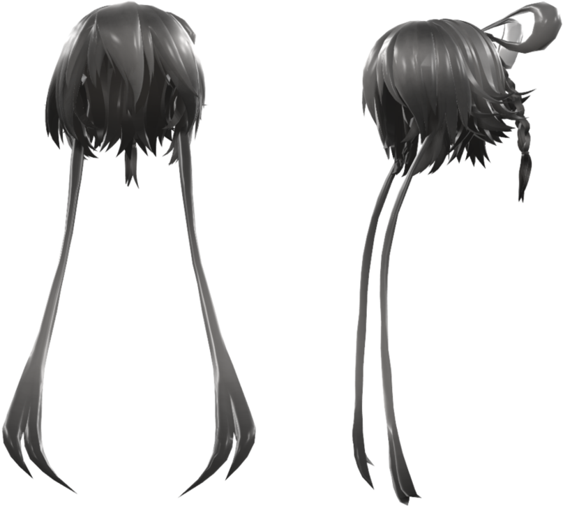 Download Freeuse Tda Luo Tiany Hair Mmd Luo Hair Dl Full Size Png Image Pngkit