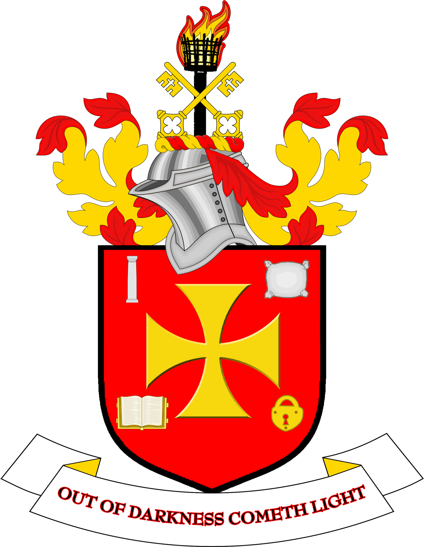 Coat Of Arms Of Wolverhampton City Council - Wolverhampton Wanderers Old Logo (1500x1941), Png Download