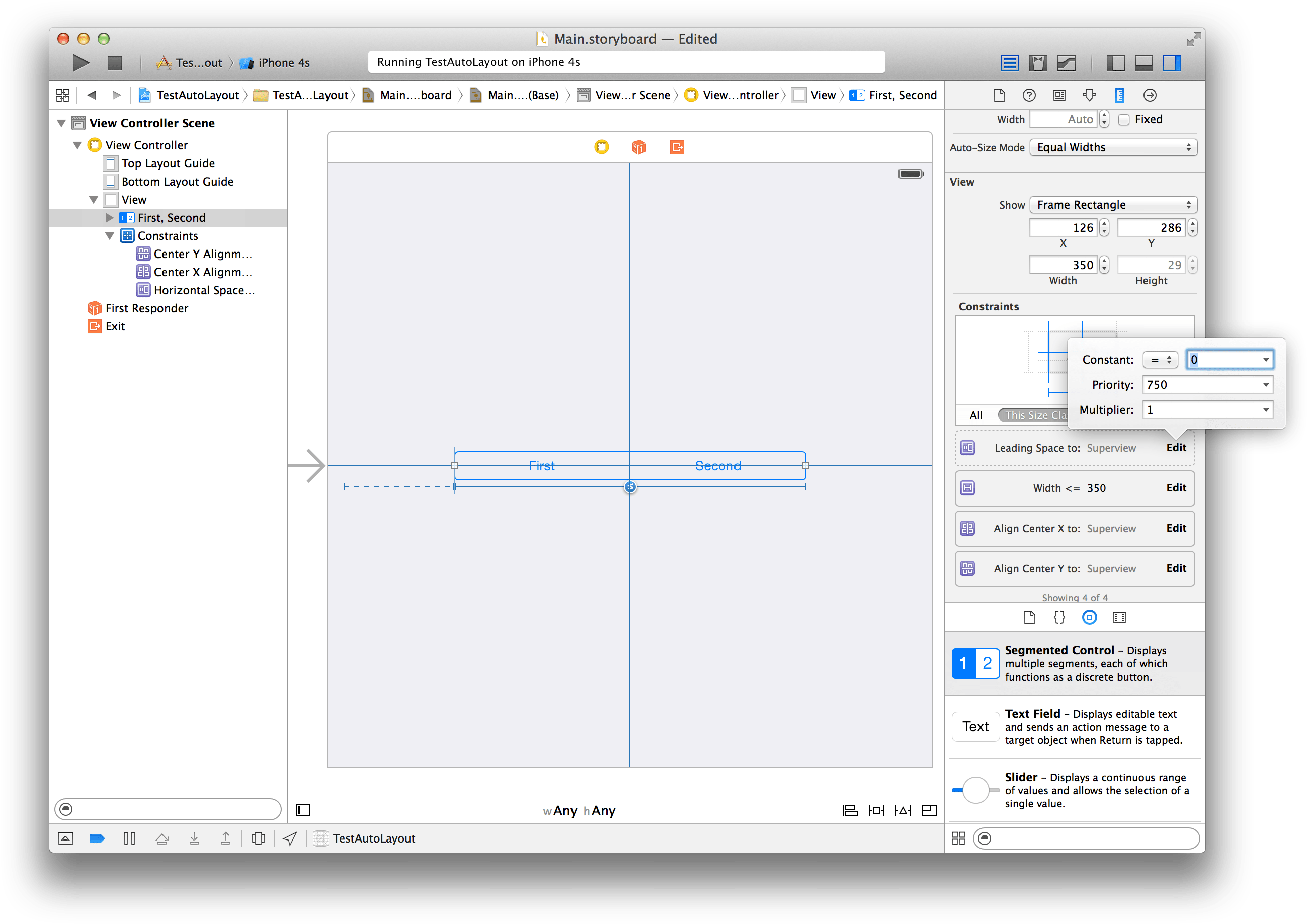 Width Of Control Constrained To ≤ 350 And Priority - Pdf Expert (2646x1868), Png Download