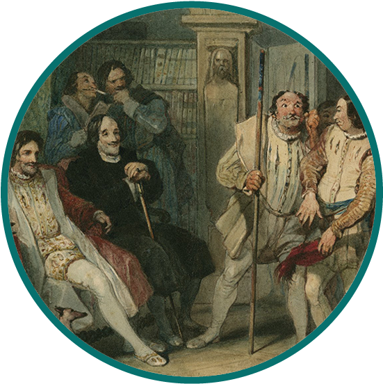 Shakespeare In Brown's Libraries - Illustration (612x612), Png Download