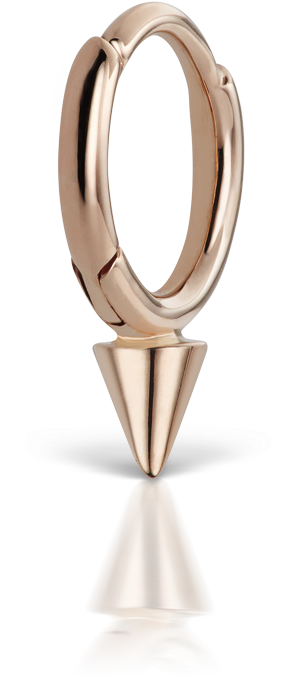 Single Spike Rook Jewelry Pinterest Maria Tash - Earring (850x850), Png Download
