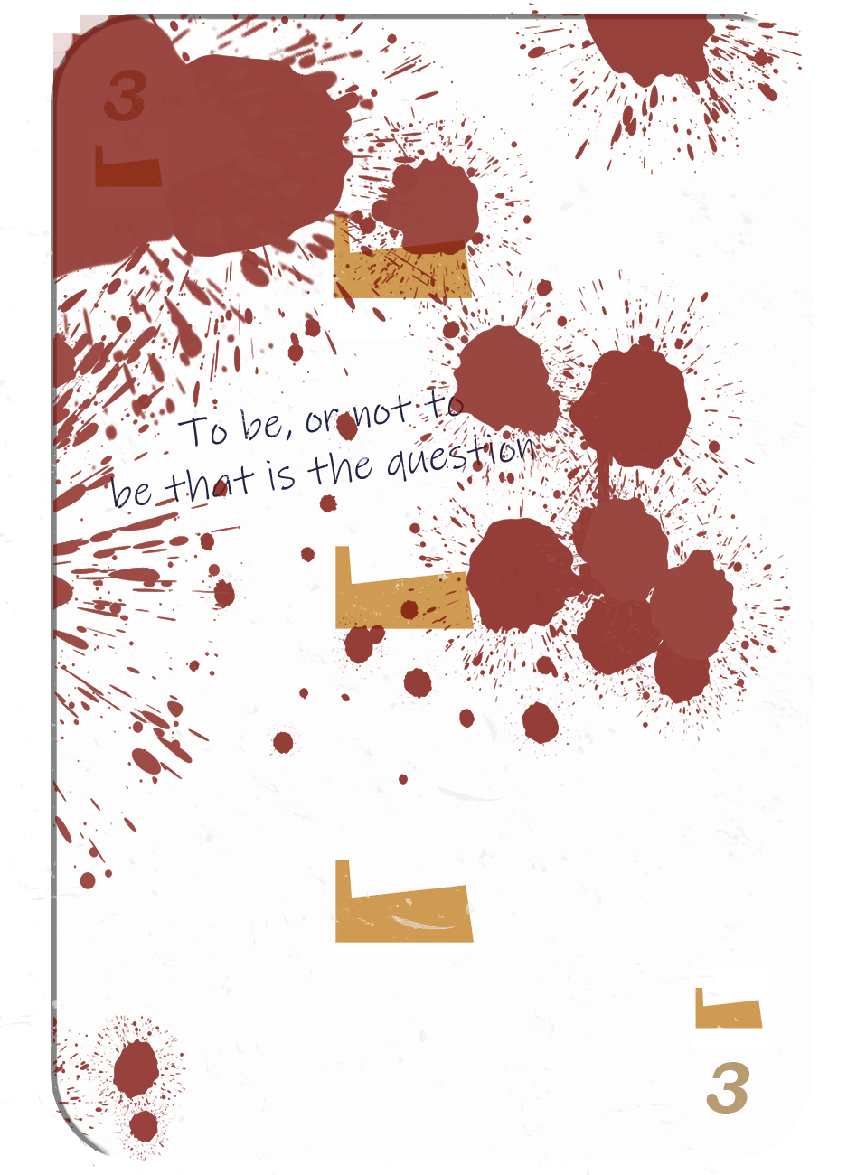 Three Of Barnaby I Could Murder Shakespeare - God (958x1300), Png Download
