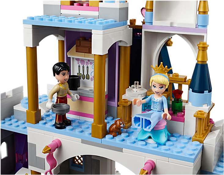 Lego Disney Cinderella's Dream Castle - Lego Cinderella's Dream Castle (800x600), Png Download