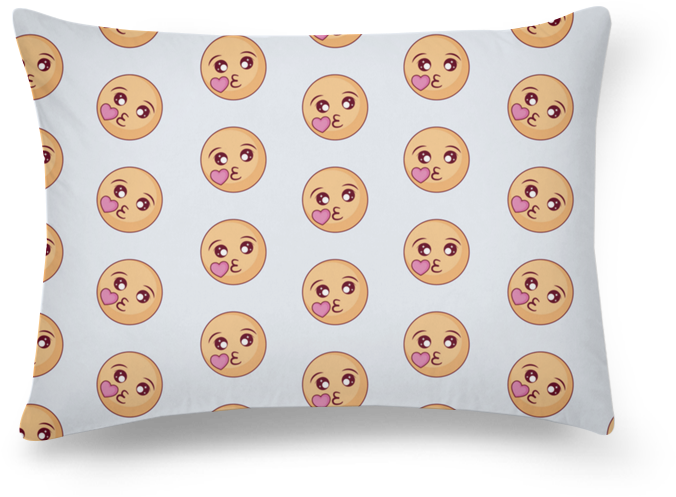 Almofada Retangular Emoji De Onehousedecorna - Textile (800x800), Png Download