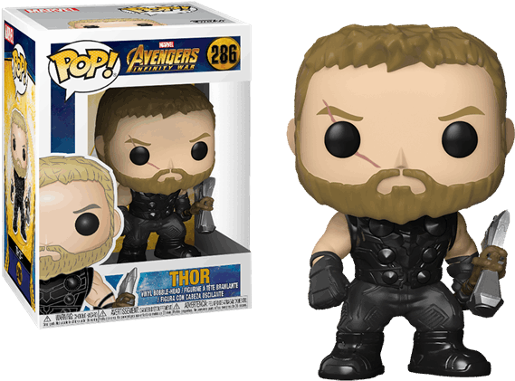 1 Of - Thor Funko Pop Infinity War (600x600), Png Download