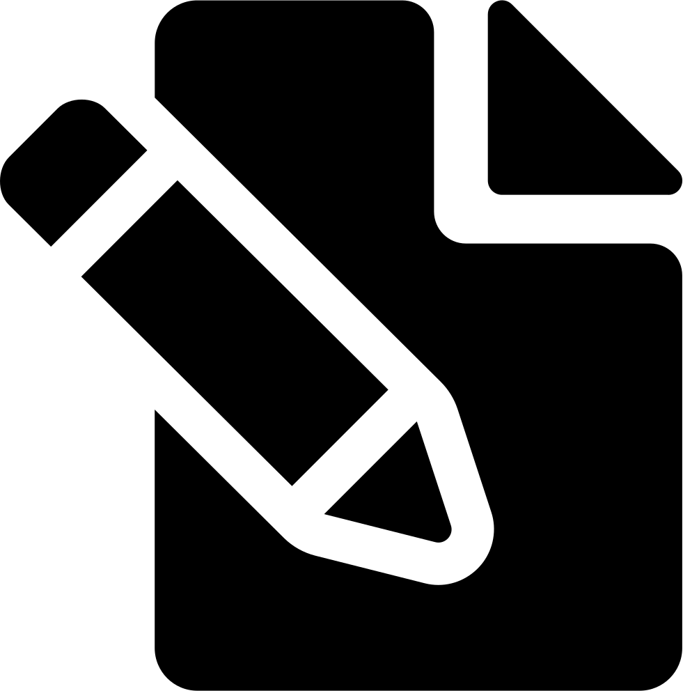 Png File Svg - Lapiz Y Papel Icono (981x992), Png Download