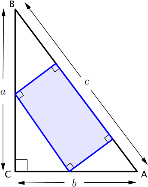 The Third Vertex Is On C B And The Fourth Is On C A - California (599x682), Png Download