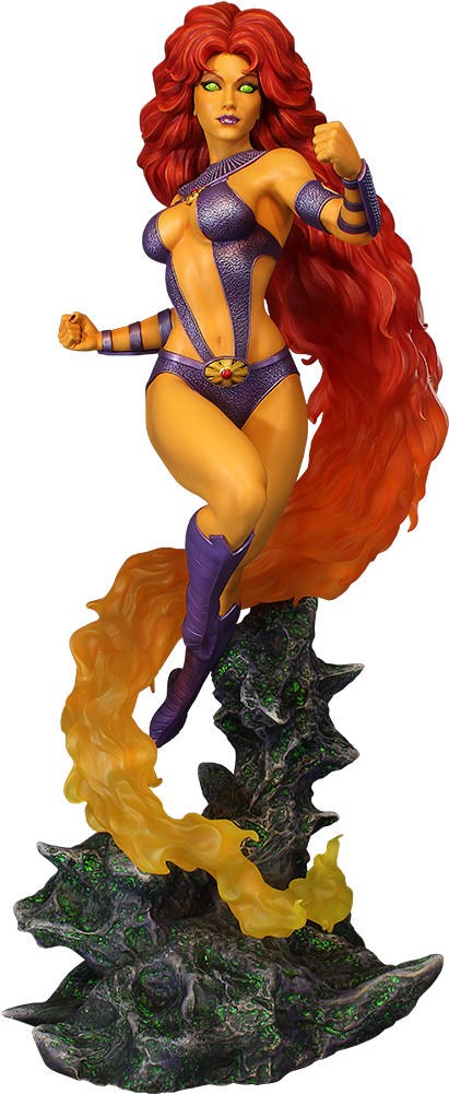 Dc Comics Maquette Starfire - Starfire (480x1000), Png Download