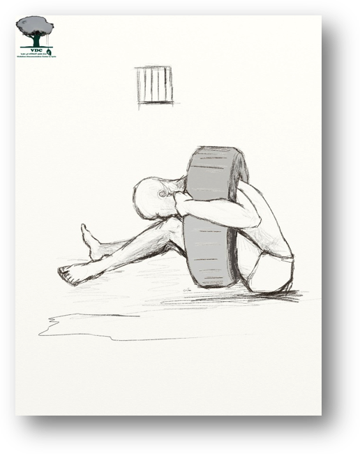 The Detainee Immediately Confesses Whatever The Interrogator - Sketch (516x650), Png Download