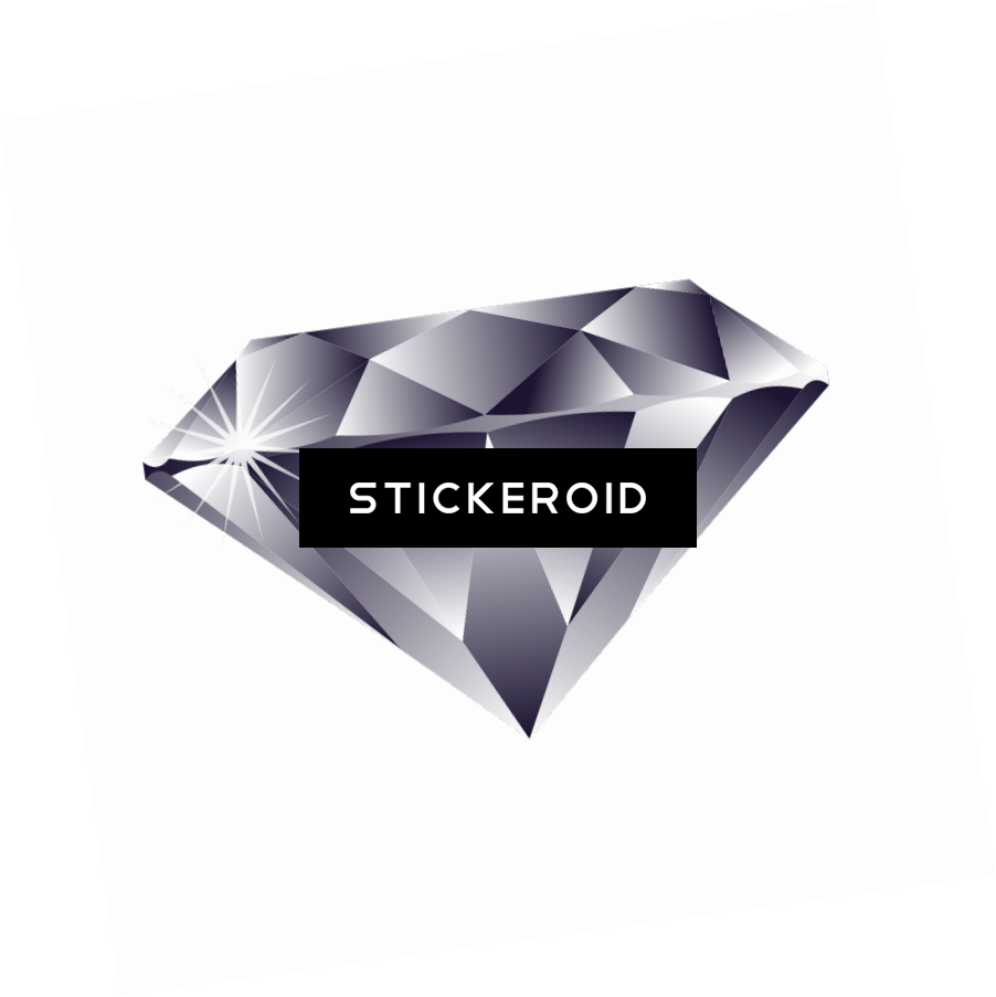 Purple Diamond - Diamond (902x903), Png Download