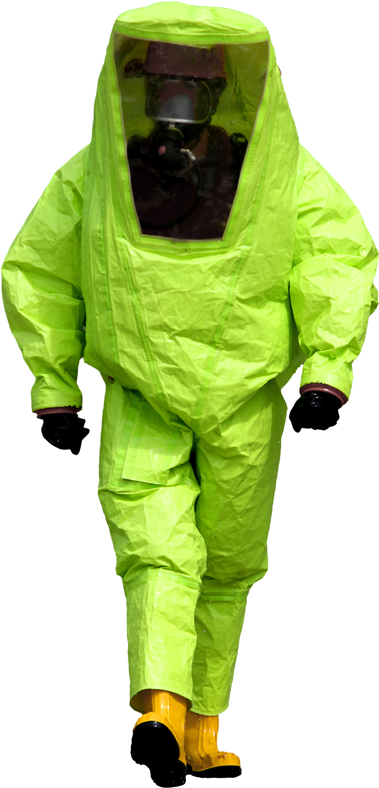 Helping Responders Research Horizons - People In Hazmat Suits Png (800x1681), Png Download