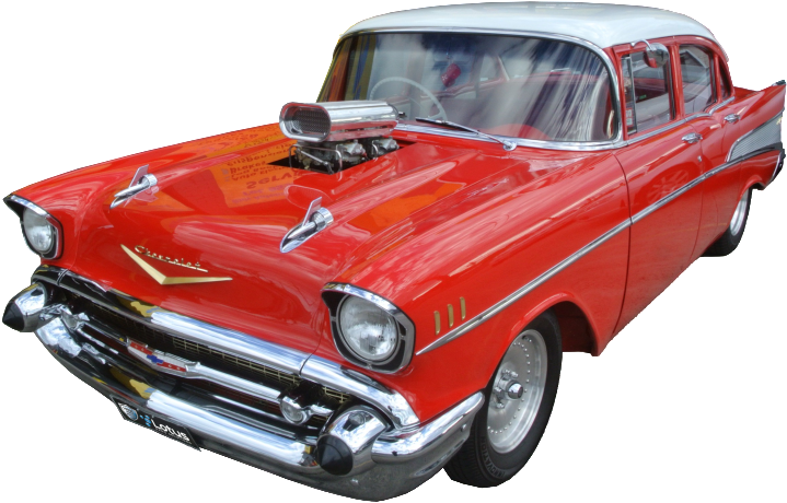 Apply It Once And Your Car Will Look Fantastic For - 57 Bel Air Png (873x611), Png Download