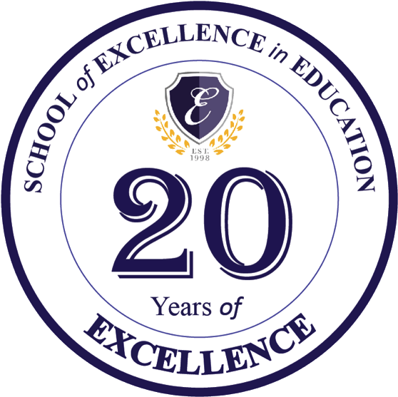 "celebrating 20 Years Of Excellence" - 20 Years Of Excellence In Education (576x575), Png Download