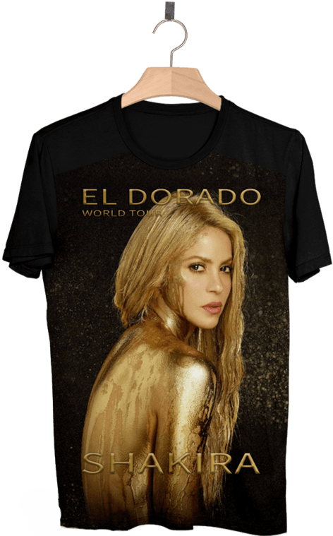 Shakira El Dorado Tour Original (480x761), Png Download