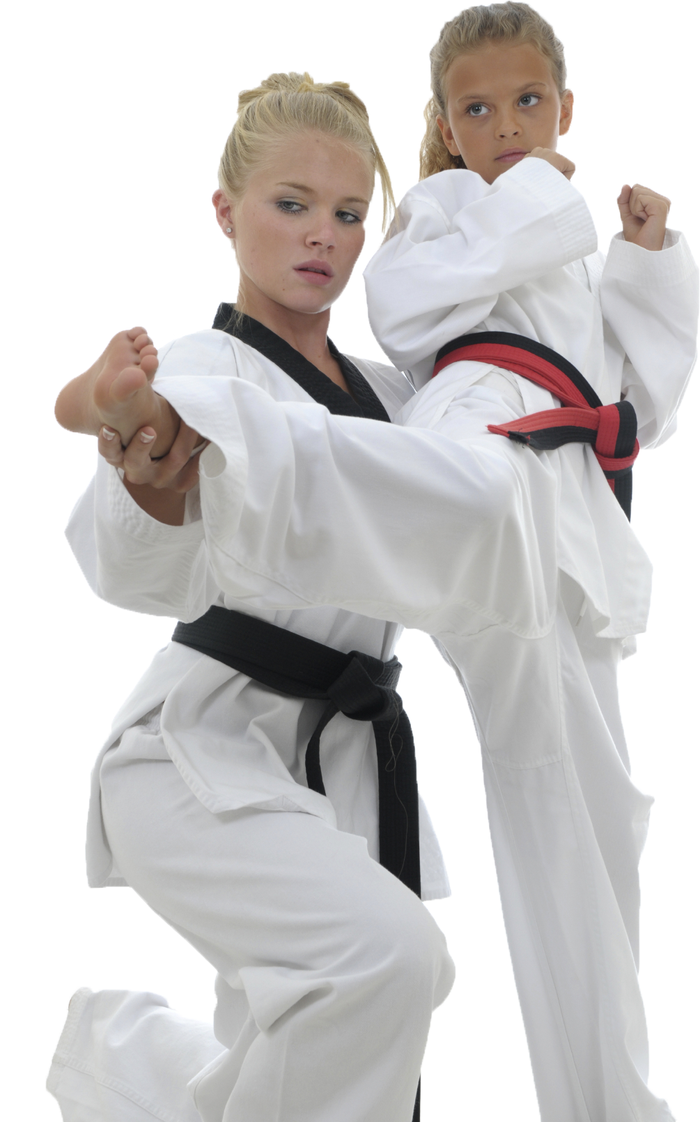 Karate Girls Kids (1005x1610), Png Download
