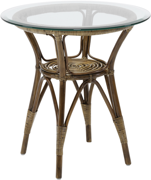 Originals Cafe Table With Glass Top Set Of 2 Antique, - Sika Design Originals Beistelltisch Antique, Ø 60 Cm (1000x666), Png Download