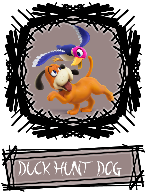 Duck Hunt Dog Ssbr - Amiibo Super Smash Bros - Smash Duck Hunt (nintendo (600x800), Png Download