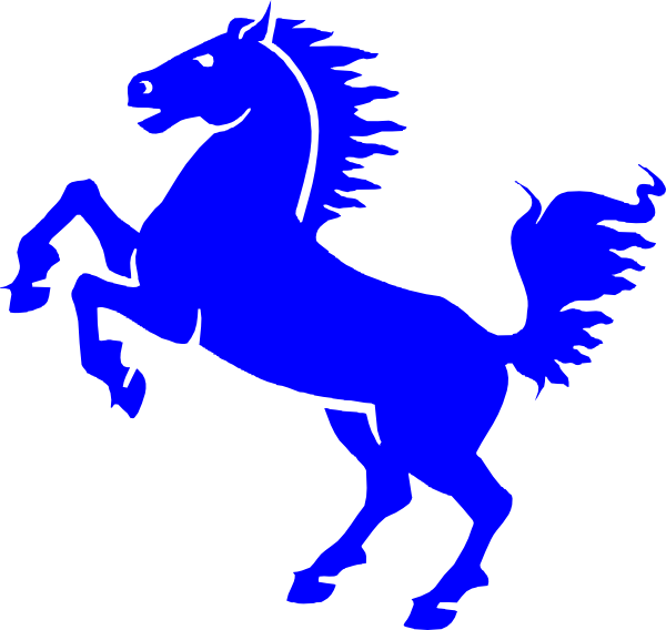 Original Png Clip Art File Rearing Mustang Svg Images (600x568), Png Download