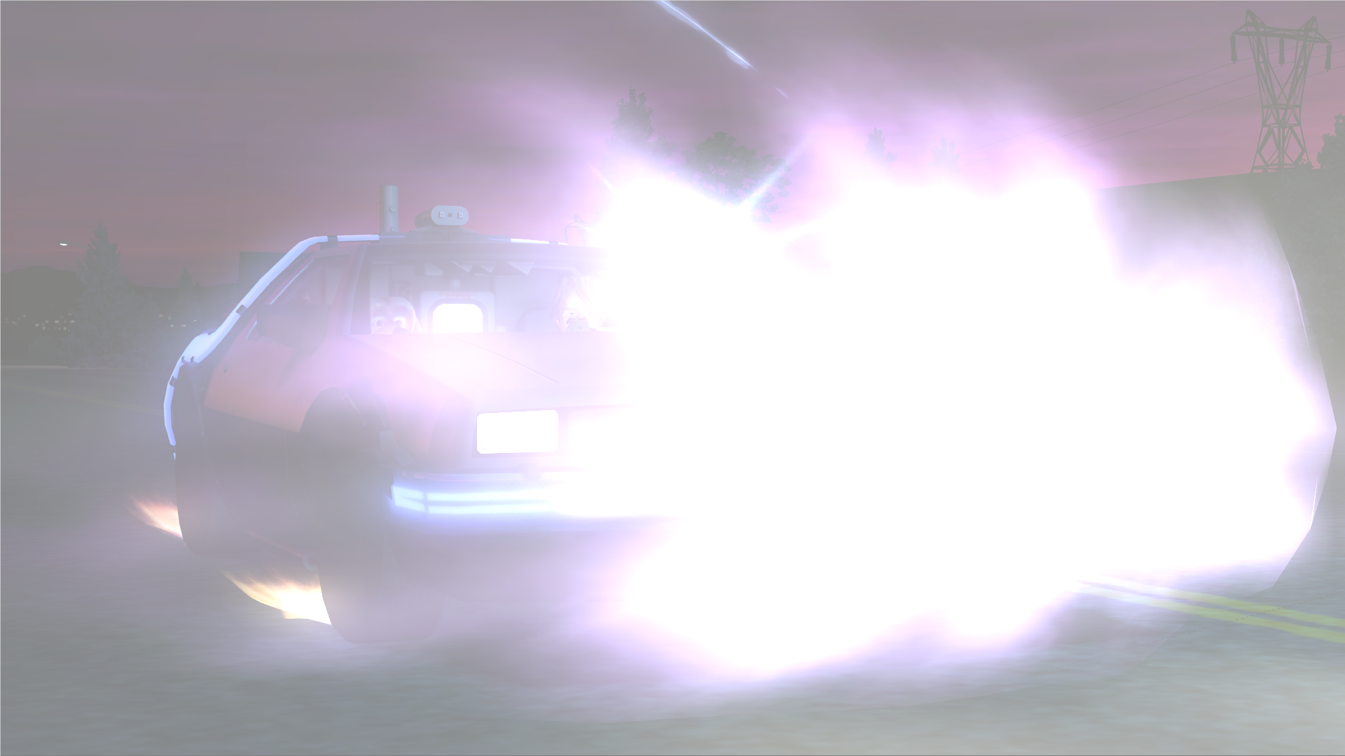 Back To The Future - Light (1920x1080), Png Download