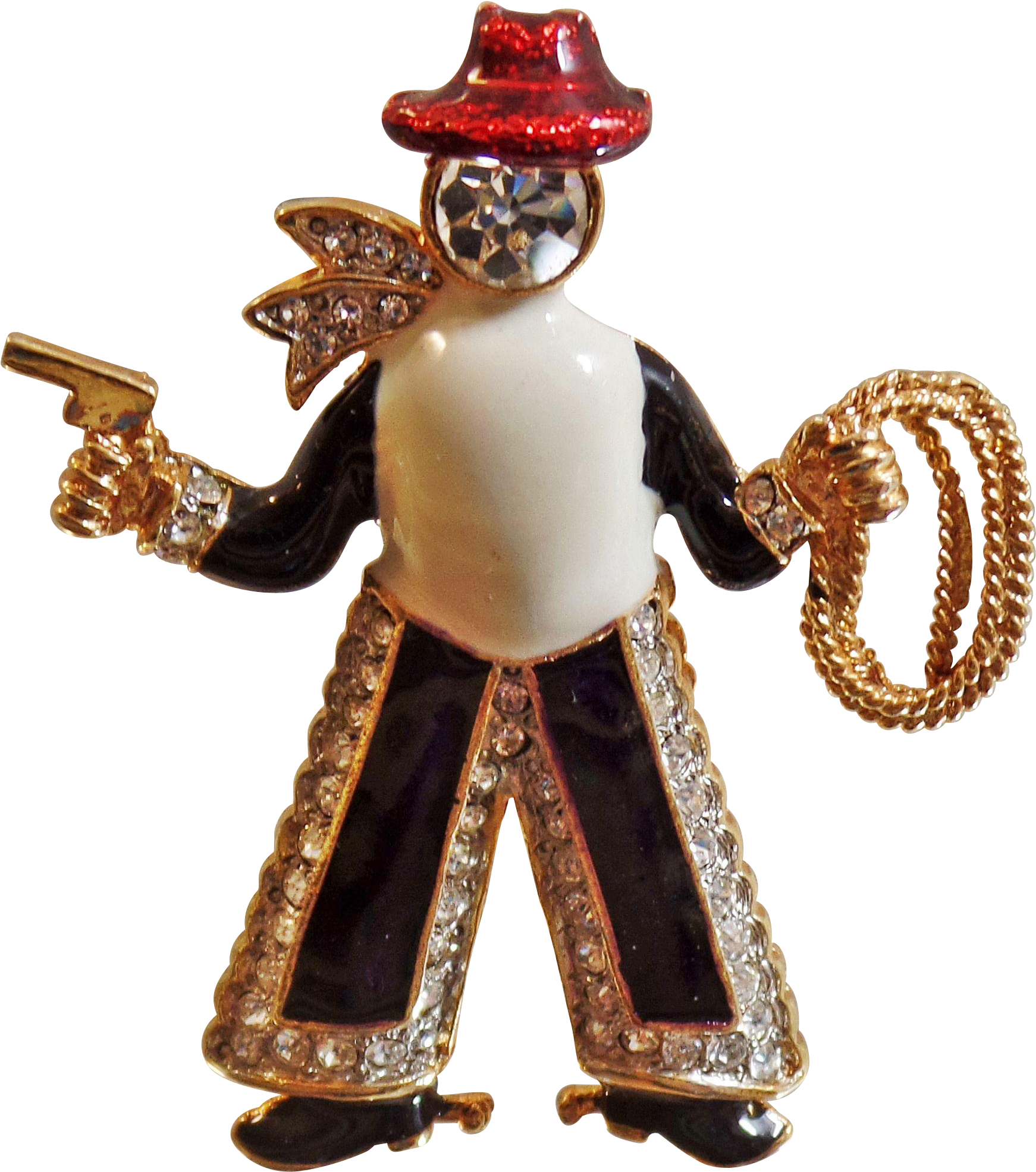 Clip Art Rare Rhinestone Brooch By - Figurine (1969x1969), Png Download