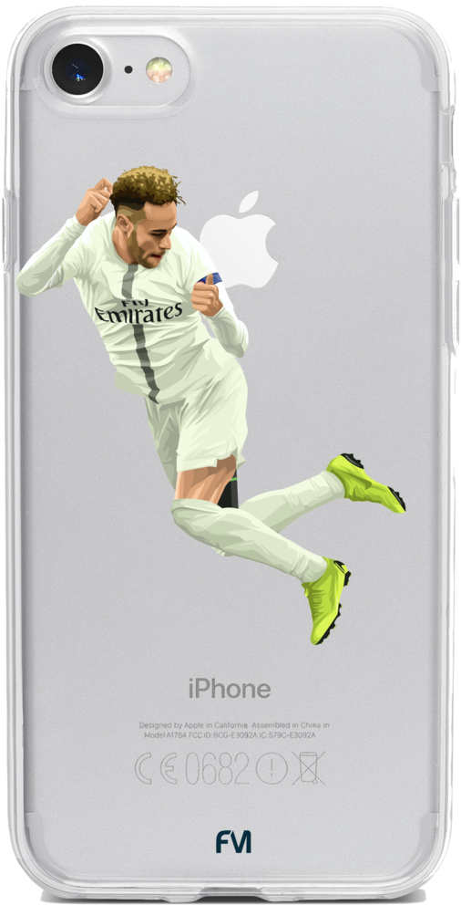 Neymarflick - Football Player (557x1023), Png Download