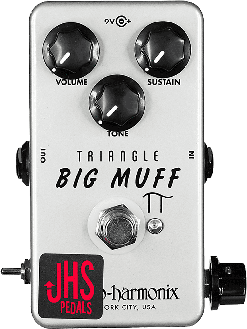 Jhs Ehx Triangle Muff "illuminati Mod" 2018 Grey - Effects Unit (800x800), Png Download