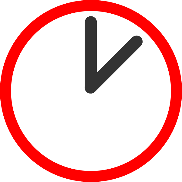 Ticking Clock Frame 1 Clip Art At Clker - Information (600x600), Png Download