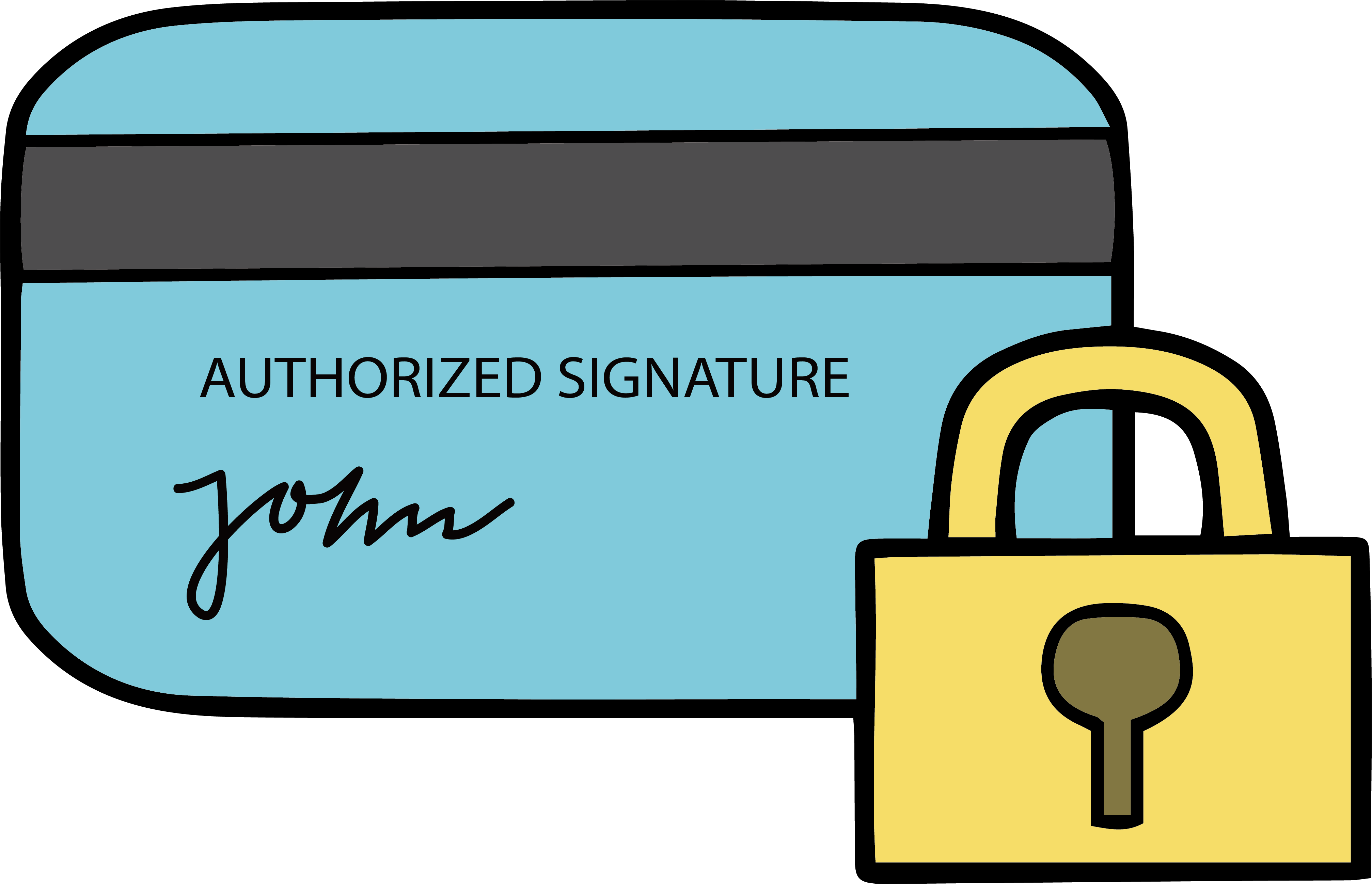 Royalty Free Library Art Credit Card Security - Credit Card (4029x2597), Png Download