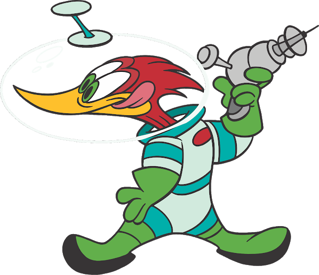 Woody Woodpecker Characters, Woody Woodpecker Cartoon (640x551), Png Download