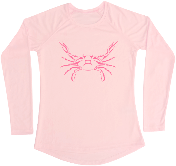 Blue Crab Performance Build A Shirt (650x582), Png Download