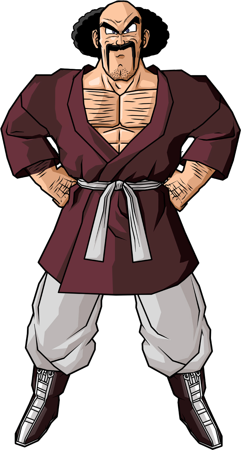 Mr Satan Or Hercule Gt By Spongeboss-d368mpt - Mr Satan Dragon Ball Gt (1200x1600), Png Download