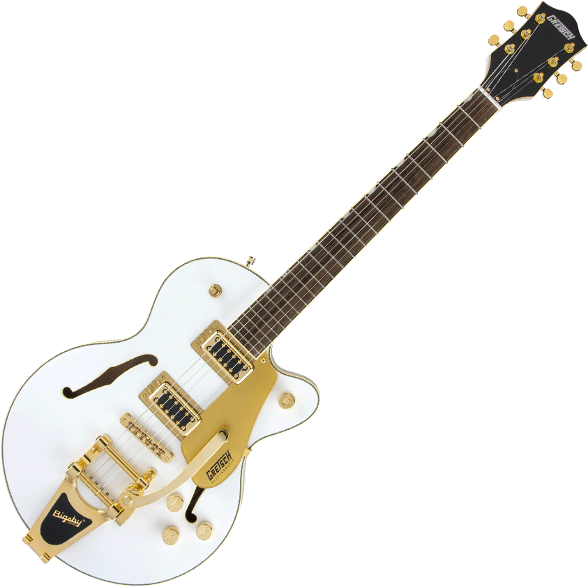 Gretsch G Tg Ltd Electromatic Center Block - Guild M-120, Cherry Red (1000x1000), Png Download