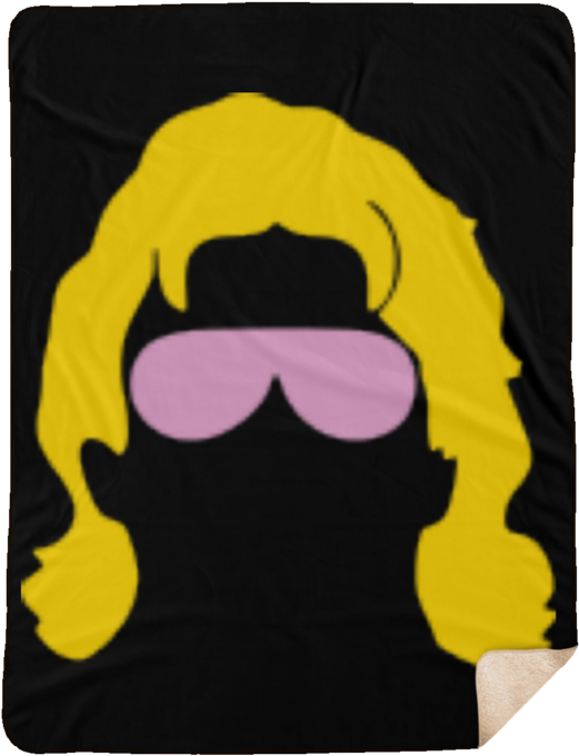 Large Flair Silhouette Sherpa Blanket - Ric Flair Clipart (690x690), Png Download