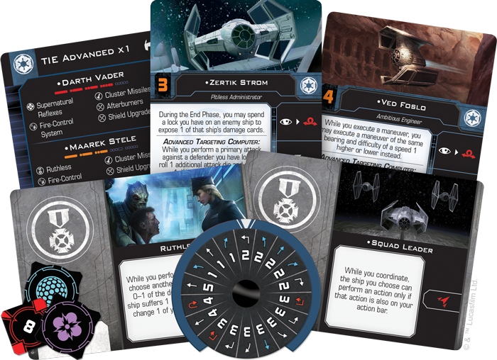 It's Got A Pretty Impressive Movement Dial, It's Tougher - Tie Advanced X Wing 2.0 (700x508), Png Download