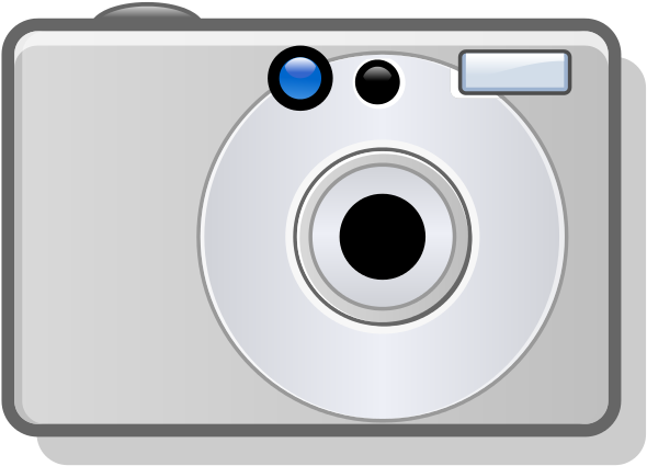 File - Emblem-camera - Svg - Digital Camera (600x600), Png Download