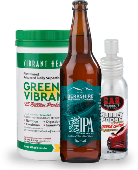Labels - Green Vibrance Powder 30 Day Supply Vibrant Health (540x620), Png Download