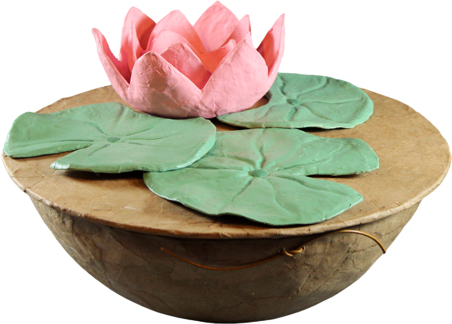 Serenity, Lotus - Urn (929x768), Png Download