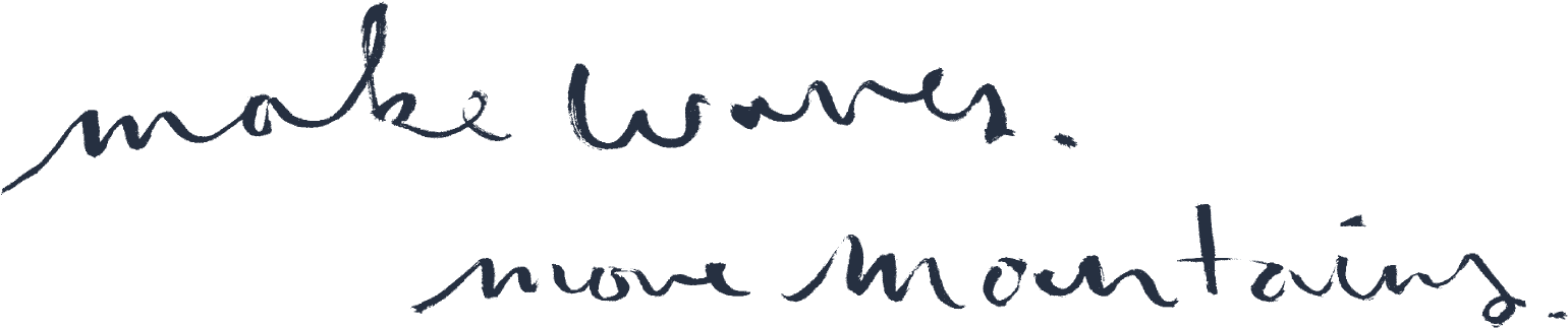 Collections Hot Trends Bandana Daze Banner - Make Waves Move Mountains (1600x384), Png Download