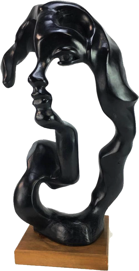 Klara Sever Portrait Of A Woman Sculpture (1000x1000), Png Download