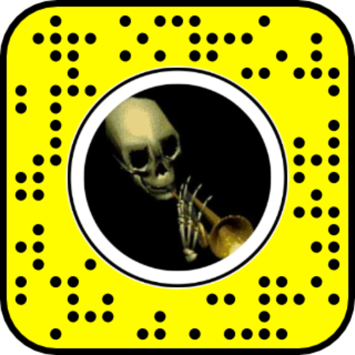 Scary Skeltal Snapchat Lens - Mission Failed We Ll Get Em Next Time Snapchat (700x700), Png Download