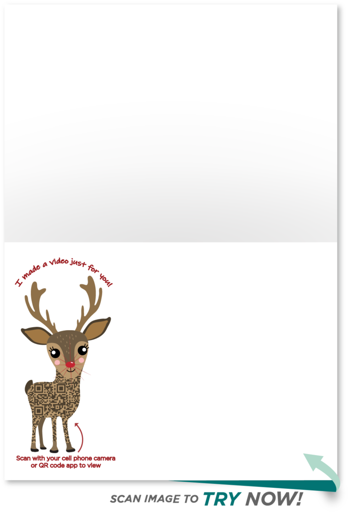 Rudolph Seasons Bright Christmas Card Rudolph Seasons - Christmas Day (706x1024), Png Download